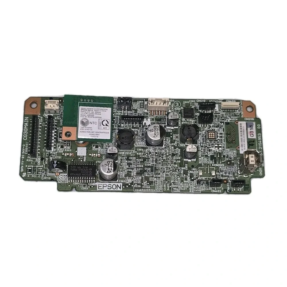 Epson WorkForce WF-2850 Main Logic Board Formatter PCB w/ Wi-Fi OEM